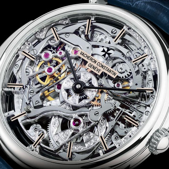 THE PLATINUM LES CABINOTIERS SKELETON MINUTE REPEATER