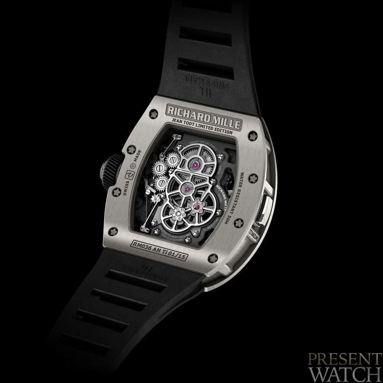 RM036 TOURBILLON G-SENSOR JEAN TODT watch - Presentwatch.com