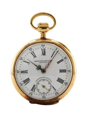 Patek Philippe Chronometro Gondolo pocket watch in vintage watches