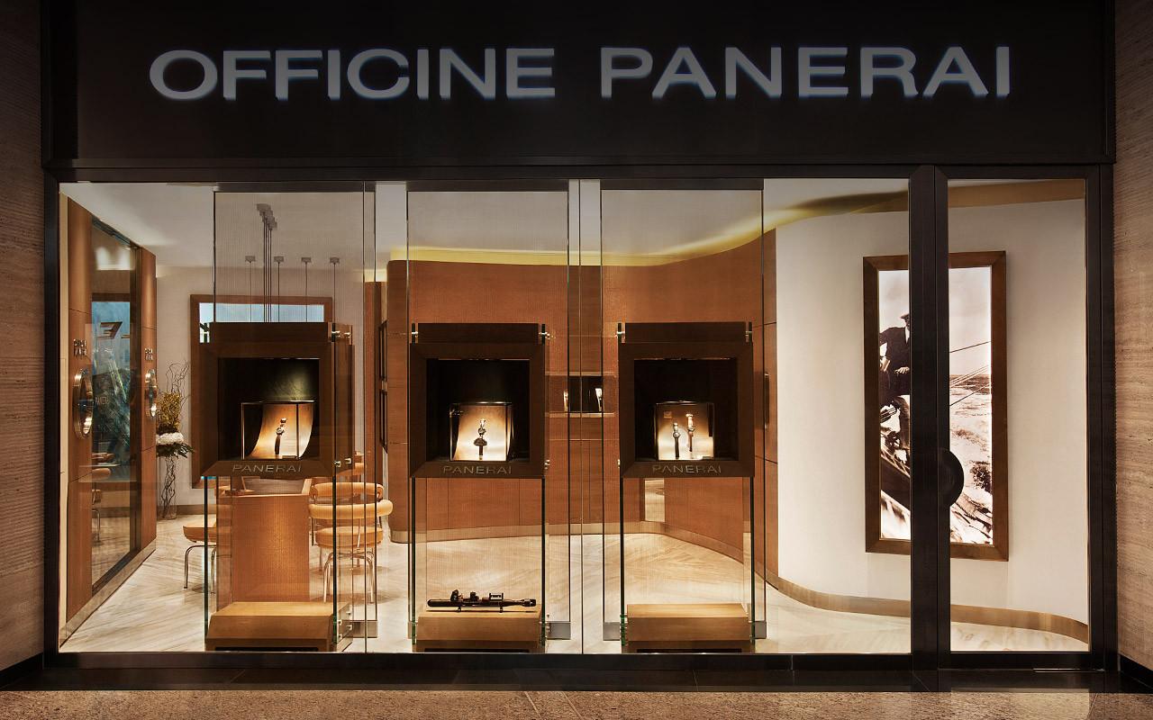 OFFICINE PANERAI BOUTIQUE IN ABU DHABI ETIHAD TOWERS on Presentwatch