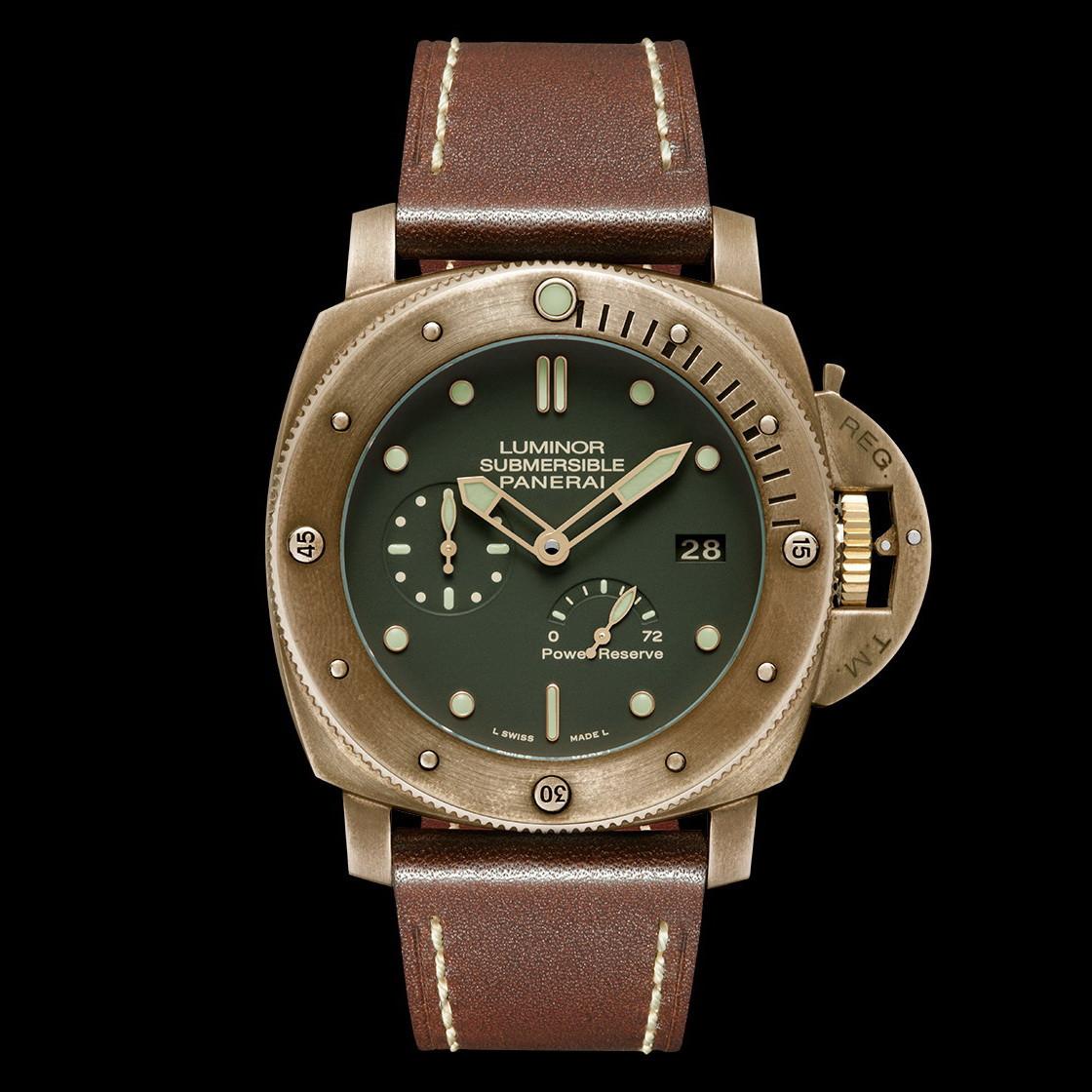 Luminor Submersible 1950 Bronzo watch Presentwatch