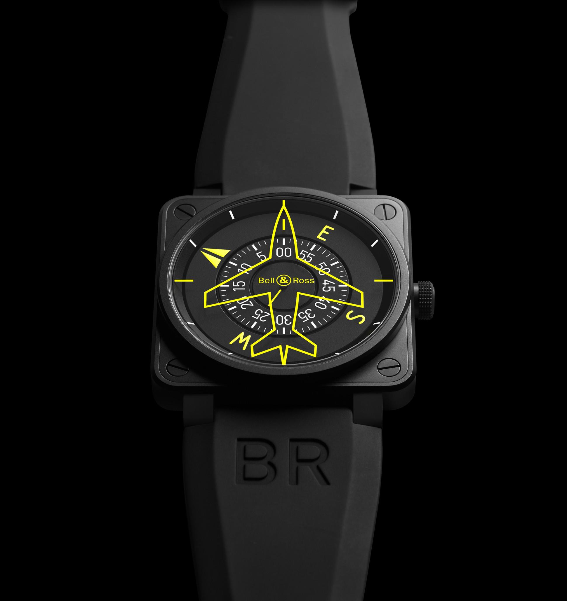 BR01 92 Heading Indicator watch Presentwatch