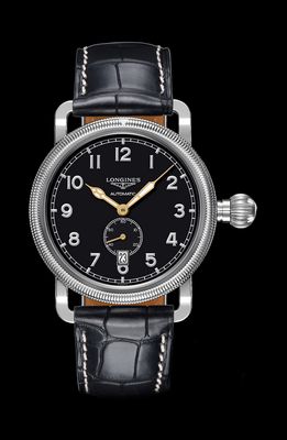 Strength and history with the Avigation Oversize Crown by Longines